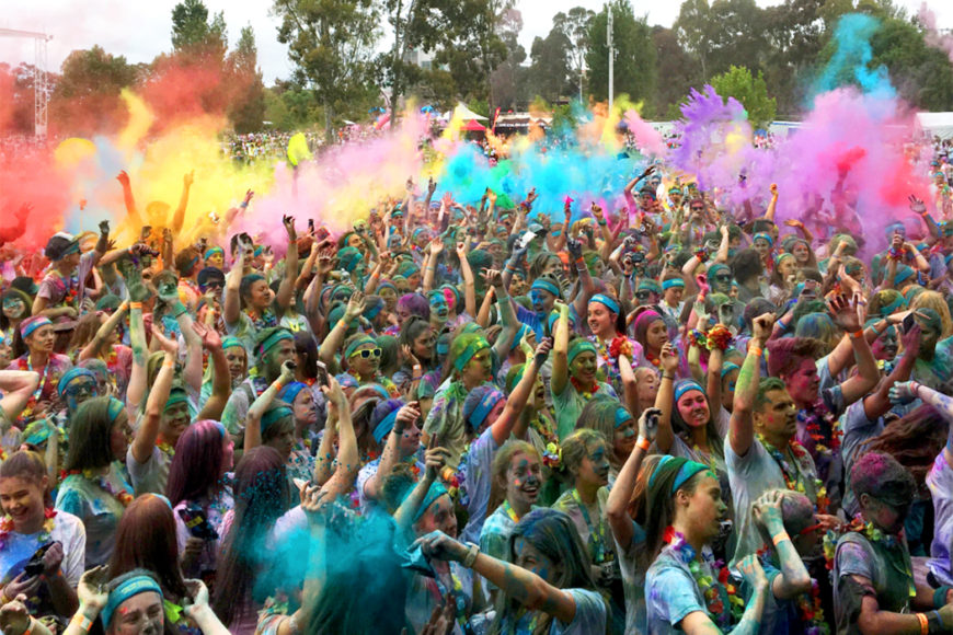 Seriously happy day out at The Color Run MELBOURNE GIRL